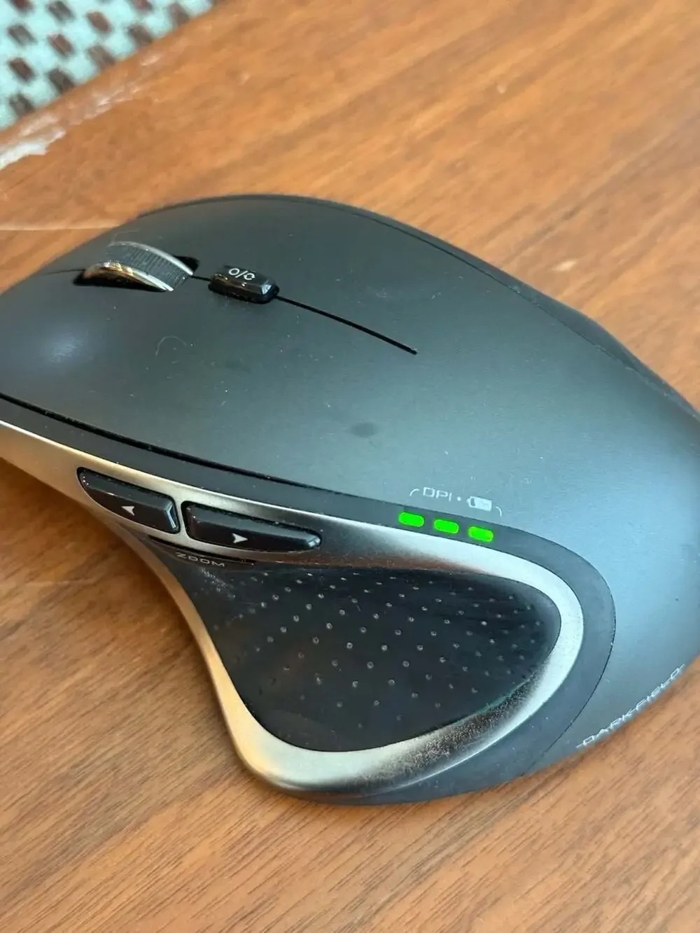 Logitech Performance Mouse ONLY MX Darkfield Wireless Ergonomic Black